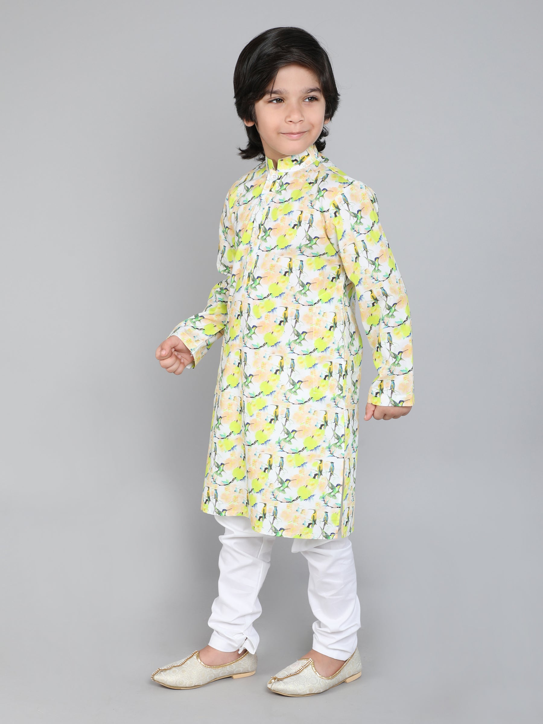 Hand Block Print Kurta Set - Multi